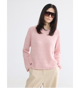 LCW EVERYDAY Pembe Bisiklet Yaka Kadın Triko Kazak