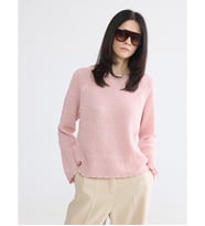 LCW EVERYDAY Pembe Bisiklet Yaka Kadın Triko Kazak