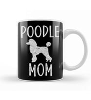 Vintage Poodle Mom Gift Dog Owner Poodle Mother Kupa Bardak Porselen