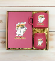 BK Gift Kişiye Özel İsimli DTF Best Friend Temalı Leylak Defter & Kahve Fincanı & Mum Hediye Seti-4, Arkadaşa Hediye, Doğum Günü Hediyesi