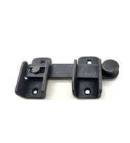 Antika Tarz Dekoratif Pirinç Kapı Mandalı - 57x115 Mm, Oksit