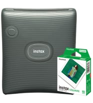 İnstax SQ LİNK 10'lu film Kare Format Siyah Fotoğraf Yazıcısı