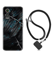 General Mobile GM 21 Pro GM 22 Pro Plus Kılıf Boyun Askılı Silikon Foid Green 1643