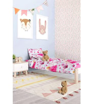 Prenses Genç Nevresim Takımı 160 * 220- Pembe