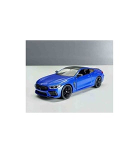 Kinsmart Bmw M8 Competition Coupe 1:38 Mavi Çek Bırak Model Araba
