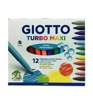 Giotto Turbo Maxi Keçeli Kalem 12 Renk