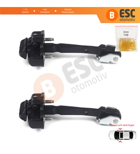 Dacia Lodgy Dokker 2012-2022 804304825R İçin 2 EA Ön Sağ ve Sol Kapı Gergi Yayı