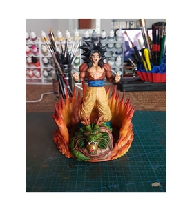 Dragon Ball Gt Soku Ss4 Boyalı Figür 20 cm