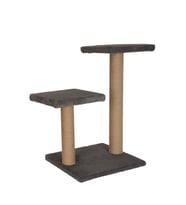 Step Kedi Tırmalama Platformu Gri (Açık Pembe)