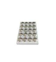 BIJON KAPAGI DUZ 19 MM KROM 20 SET