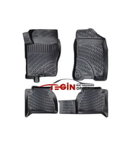 Nissan Navara 3D Havuzlu Paspas 2007 Siyah