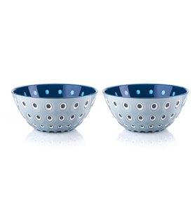 Guzzini Le Murrine 2'li Kase Mavi Lacivert 12 cm