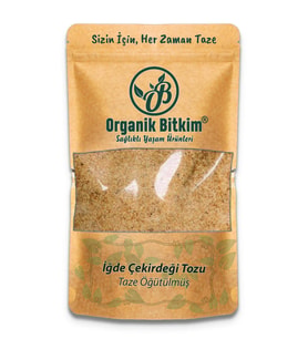 Organik Bitkim İğde Çekirdeği Tozu (Öğütülmüş) 500 gr