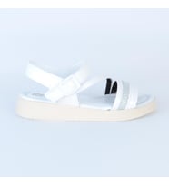 Poliva 5090 Düz Günlük Kız Çocuk Sandalet (Beyaz)