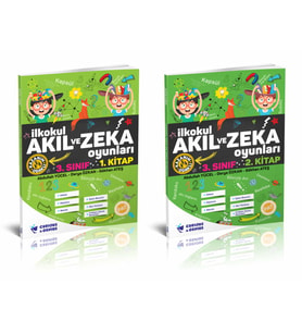 Akıl ve Zeka Oyunları 3.Sınıf Seti 2 Kitap Curious&Genius Yayınları