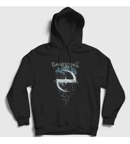 Presmono Unisex Siyah Logo V3 Evanescence Kapüşonlu Sweatshirt 383907tt