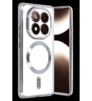Xiaomi Redmi Note 15 Pro 5G Uyumlu Kross Magneticsafe Kapak - Gümüş