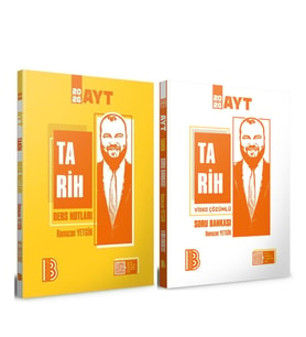 Benim Hocam 2026 AYT Tarih Ders Notları ve Soru Bankası Seti 2 Kitap
