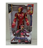Iron-man Action Figür Kahraman Oyuncak Işıklı Konuşan 28.5 Cm Ir