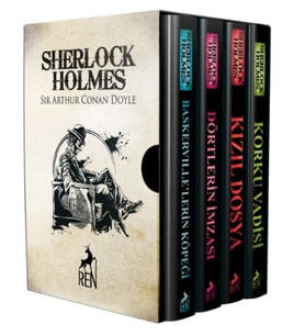 Sherlock Holmes Roman Seti (4 Kitaplık Kutulu Set)