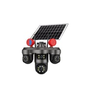 River World Güvenlik Kamerası Kablosuz Solar 3MP + 3 MP + 3MP 4g 3 Kameralı
