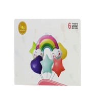 ÇITIPITISTORE Takım Folyo 6 Lı Set Gökkuşağı