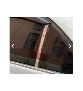 Hyundai Accent Admira 2000-2006 Uyumlu Cam Kelebek 2 Parça Krom Paslanmaz Çelik