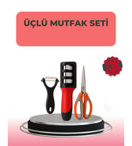 Northcity 3 Parçalı Çok Fonksiyonlu Mutfak Makası Seti – Paslanmaz Çelik Ergonomik Tasarım