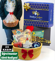 Hediye Kutusunda Melek Öğretmenim Temalı Premium Set Öğretmene Hediye 24 Kasım Öğretmenler Günü Hediyesi