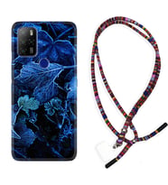 Omix X300 X500 X400 X600 X700 Kılıf Boyun Asklı Rasta Silikon Blue Foid 1628