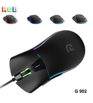 Trio - G902 Siyah RGB Gaming Mouse  Kablolu Oyuncu Faresi