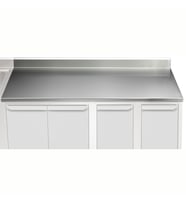 Electrolux Professional TPLA/21A Üst Tabla,sırtlı-2100mm-modular Lıne ,121159
