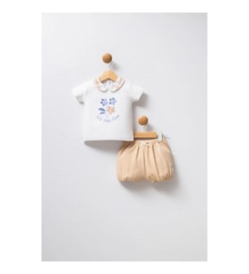 U.s Polo Bebek 2'li Takım Usb2380 Beyaz