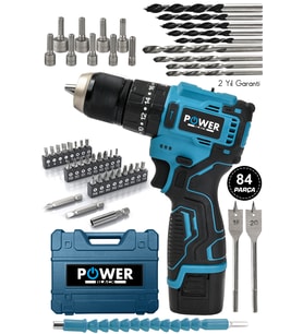 12v 1.5ah Metal Şanzıman 13mm Çelik Mandrenli KÖMÜRSÜZ Matkap Akülü Vidalam