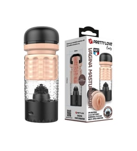 Emily Siyah Vajina & Dil Mastürbatör
