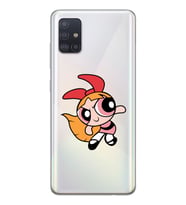 Samsung Galaxy A51 Uyumlu Blossom Tasarımlı Şeffaf Telefon Kılıfı