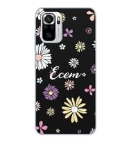Xiaomi Candy Floral Tasarımlı Şeffaf Telefon Kılıfı