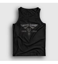 Presmono Unisex Siyah Endure And Survive V2 Oyun Last Of Us Atlet 357823tt