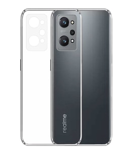 Kvy Realme GT2 5G Kamera Korumalı Süper Silikon Kılıf