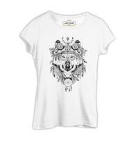 Kurt Tattoo Beyaz Kadın Tshirt