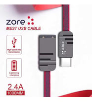 Zore Mest Type-C Usb Kablo 1M (Lacivert)