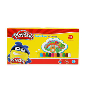 Play Doh Pastel Boya Kalemi 12 Renk