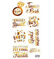 Tattoo Geçici Dövme Vücut Dövmesi 9x19 cm (renkli024) - Party Bride Evleniyorum