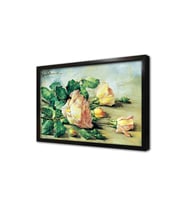 Güller Çerçeveli Mdf Tablo