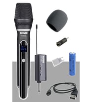 Lastvoice Tx-101E Profesyonel UHF Telsiz Kablosuz EL Mikrofonu
