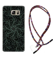 Samsung S7 Edge S20 Fe Plus Ultra S21 S22 Kılıf Boyun Asklı Rasta Silikon Sarmaşıklar 1675