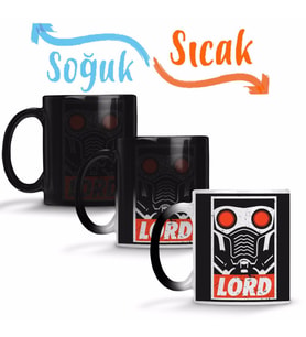 Star Lord Sihirli Kupa Bardak Porselen