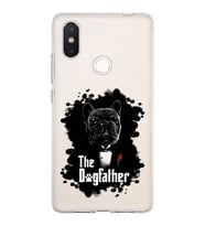 Xiaomi Mi 8 Se Uyumlu Kapak Dog Father Tasarımlı Şeffaf Silikon Kılıf