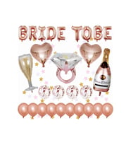 Bride To Be Bekarlığa Veda Partisi Süslemeleri, GELİN Dekorasyonu, Kuşak Hediyeli,Parti Setleri