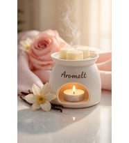 Vanilya Kokulu Klasik Wax Melt – El Yapımı Yoğun ve Huzur Veren Koku (Aromaterapi)